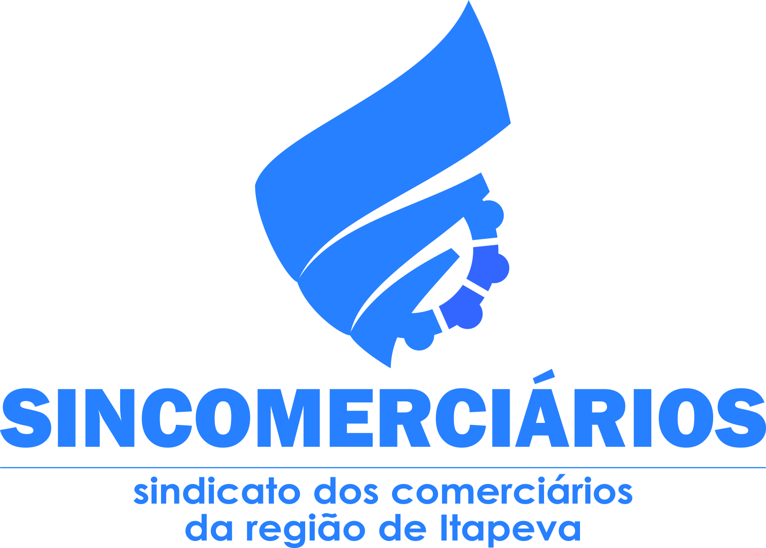 logo Sincomerciários - cor única - vertical